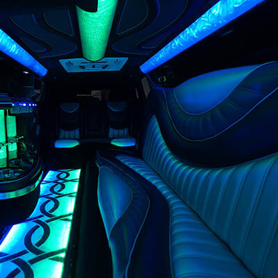 dallas limo interior