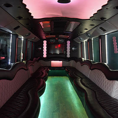 party bus interior