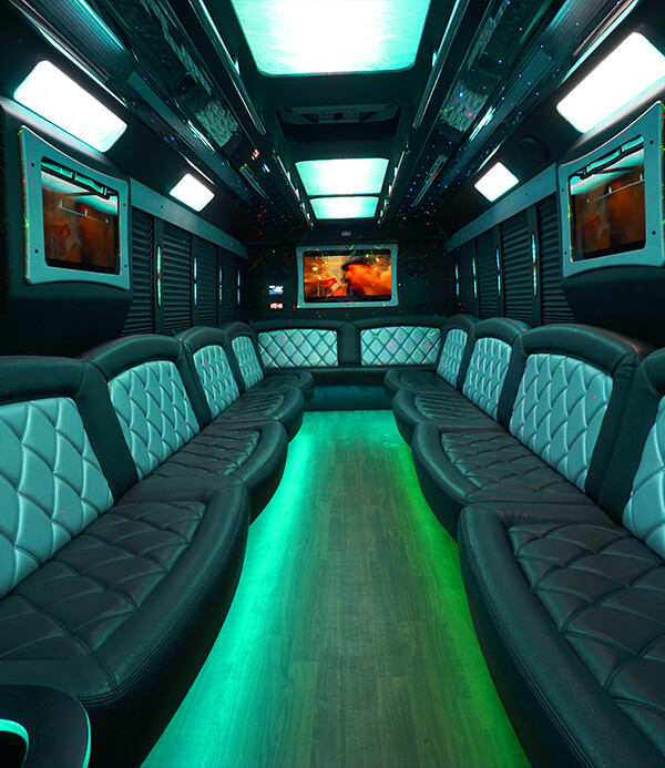 large limo bus